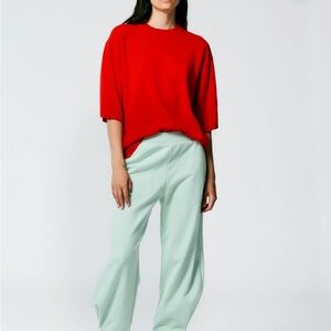Tibi mint green calders